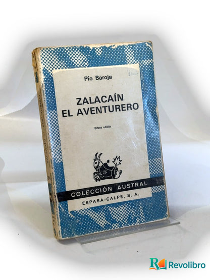 Portada de Zalacaín el aventurero de Pío Baroja, libro de segunda mano