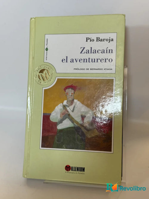 Portada de Zalacaín el aventurero de Pío Baroja, libro de segunda mano