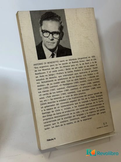 Foto 2 de Zama de Antonio Di Benedetto, libro de segunda mano