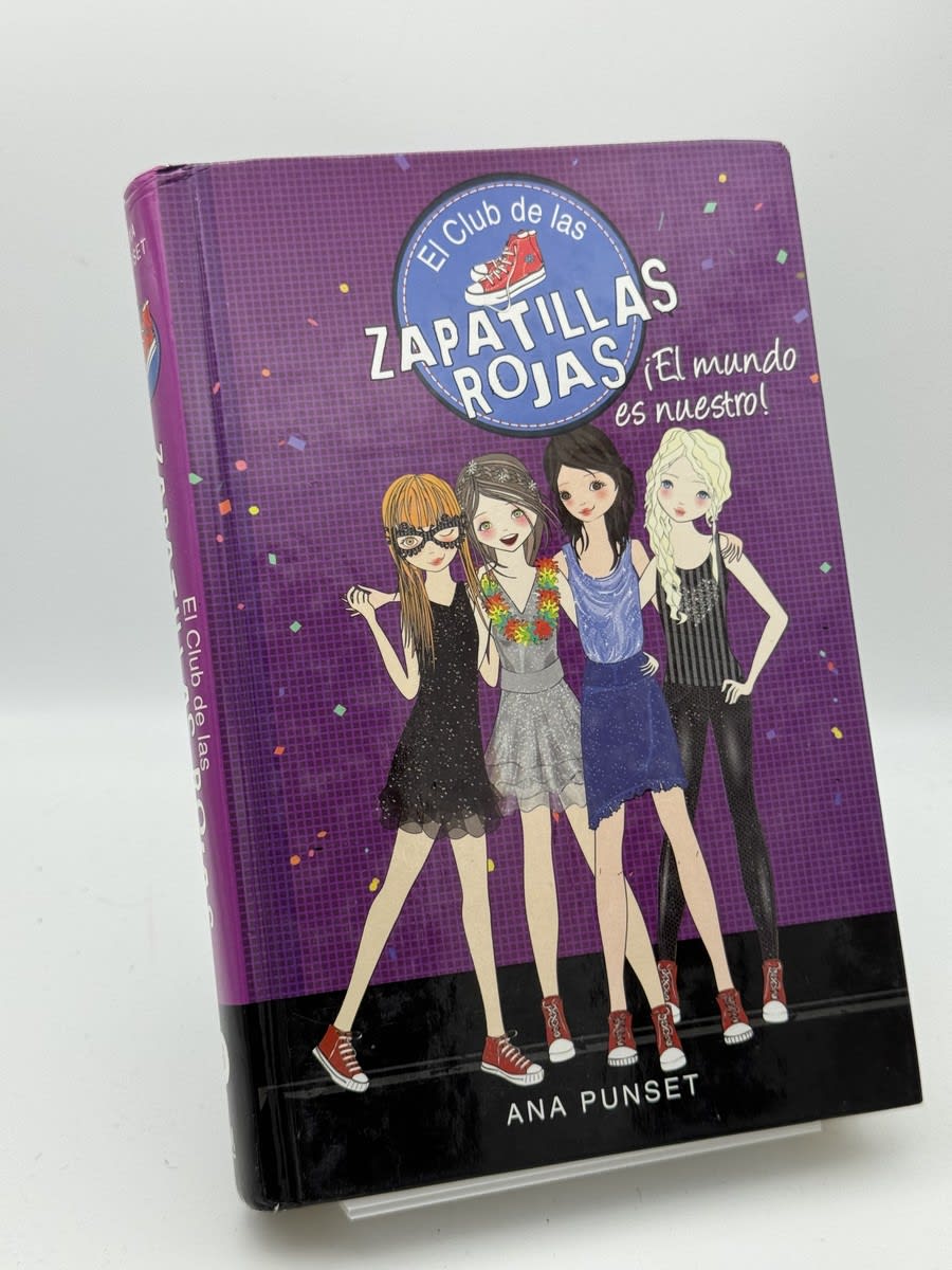 Portada de Zapatillas rojas: ¡El mundo es nuestro! de Ana Punset, libro de segunda mano