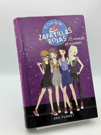 Portada de Zapatillas rojas: ¡El mundo es nuestro! de Ana Punset, libro de segunda mano