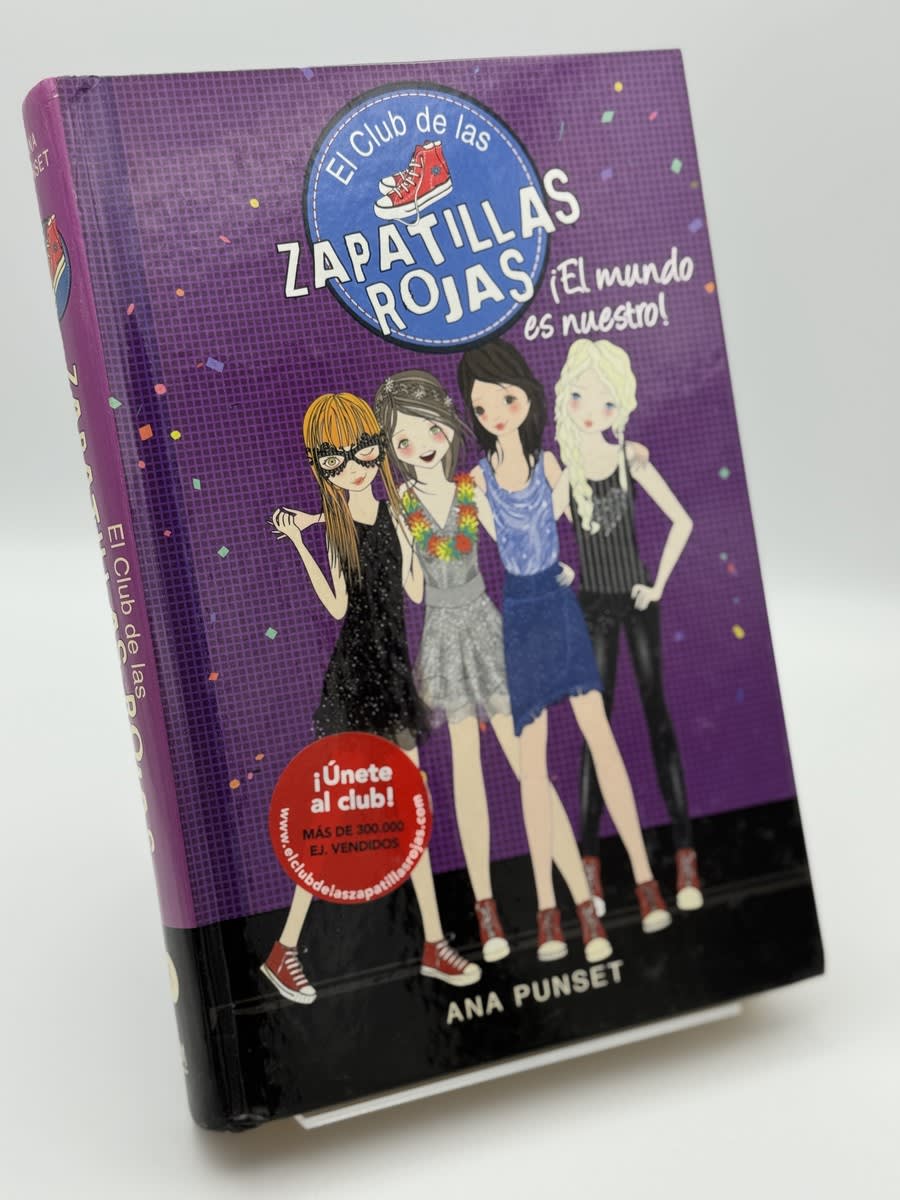Portada de Zapatillas rojas: ¡El mundo es nuestro! de Ana Punset, libro de segunda mano