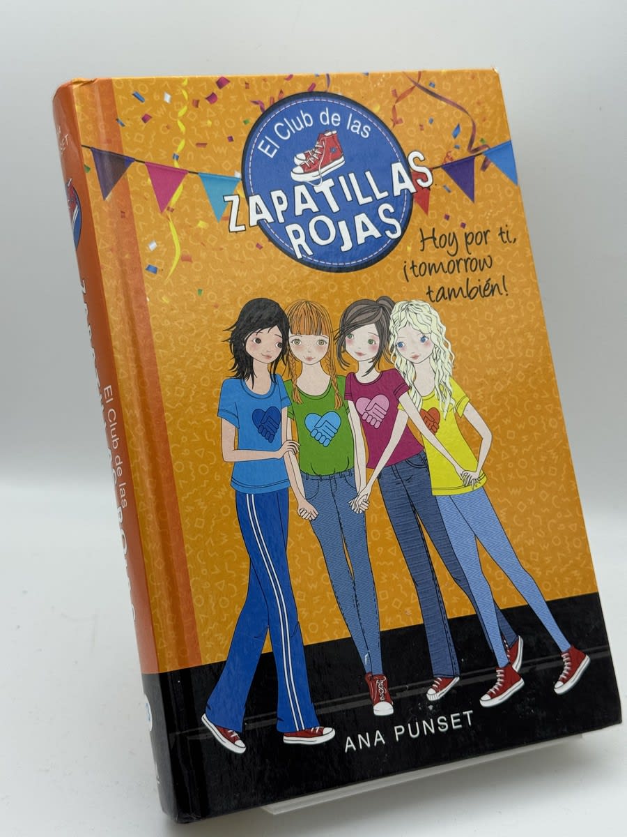 Portada de Zapatillas rojas Hoy por ti, tomorrow también! - Ana Punset de Ana Punset, libro de segunda mano